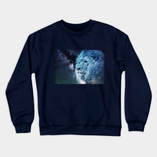 Space Lion Crewneck Sweatshirt